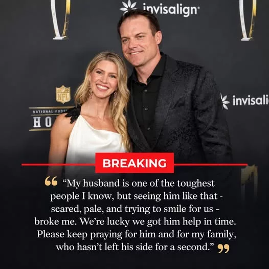 Cover Image for 🚨 EMOTIONAL: Minnesota Vikings Coach Kevin O’Connell’s Wife, Leah O’Connell, at the Center of an Emotional Moment as Vikings Fans Rally Around Their Family Amid Concern Over His Health