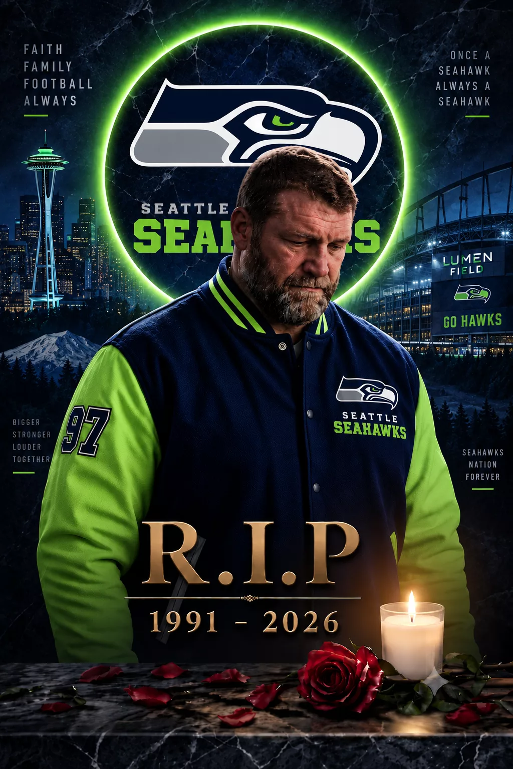 Cover Image for 💔 SAD NEWS: Seattle Seahawks Community Mourns a Heartbreaking Loss
