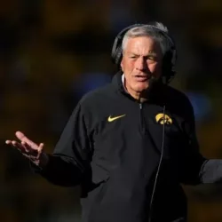 30 minutes ago: Iowa Hawkeyes head coach Kirk Ferentz somberly confirmed that a key player was involved in an accident on the way to the morning practice while the team was preparing for their upcoming game against the Michigan Wolverines.