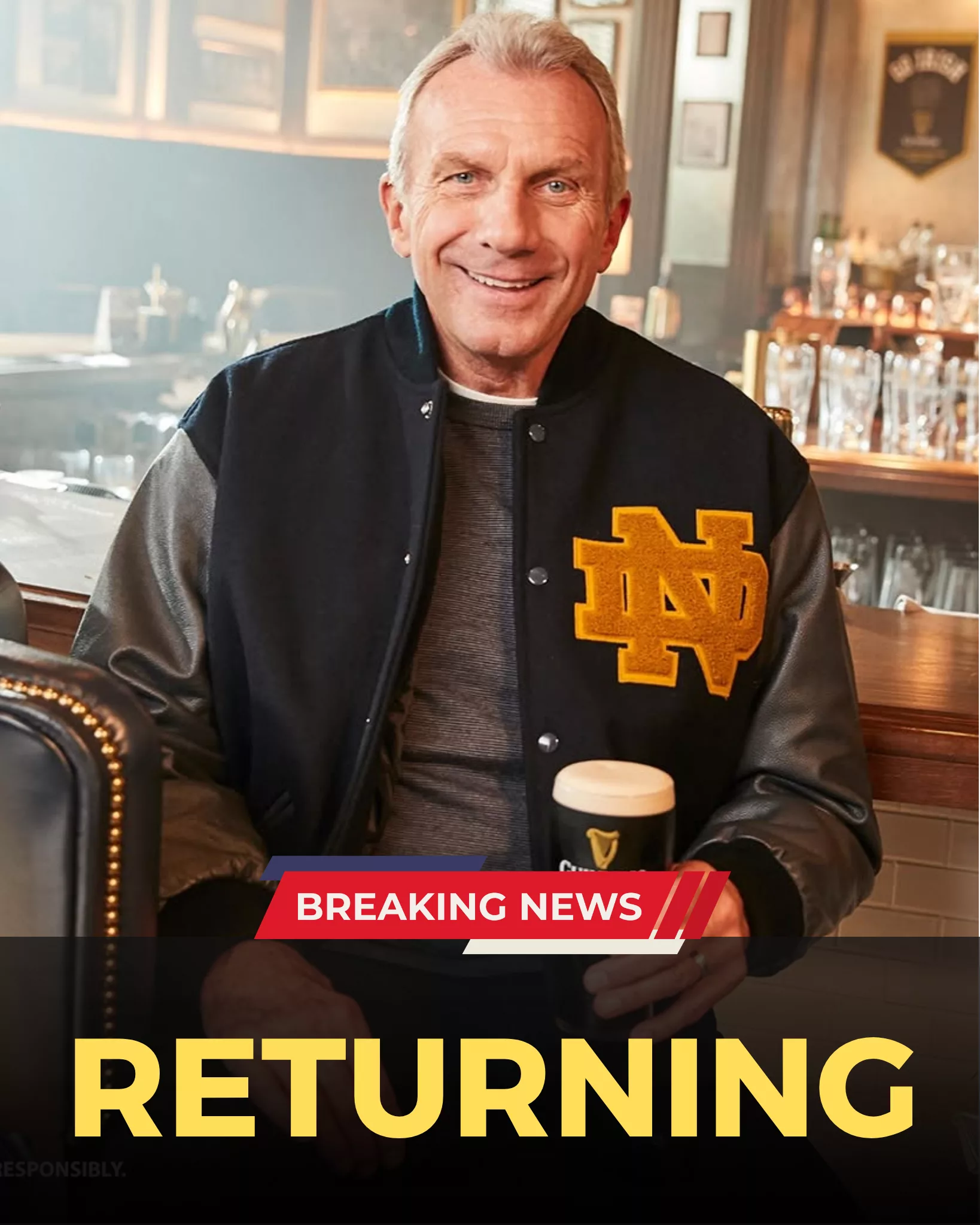 Cover Image for 🚨 HE’S COMING HOME: Notre Dame Legend Joe Montana Eyes Sensational Return to South Bend in Inspirational Coaching Role! 🏈🔥