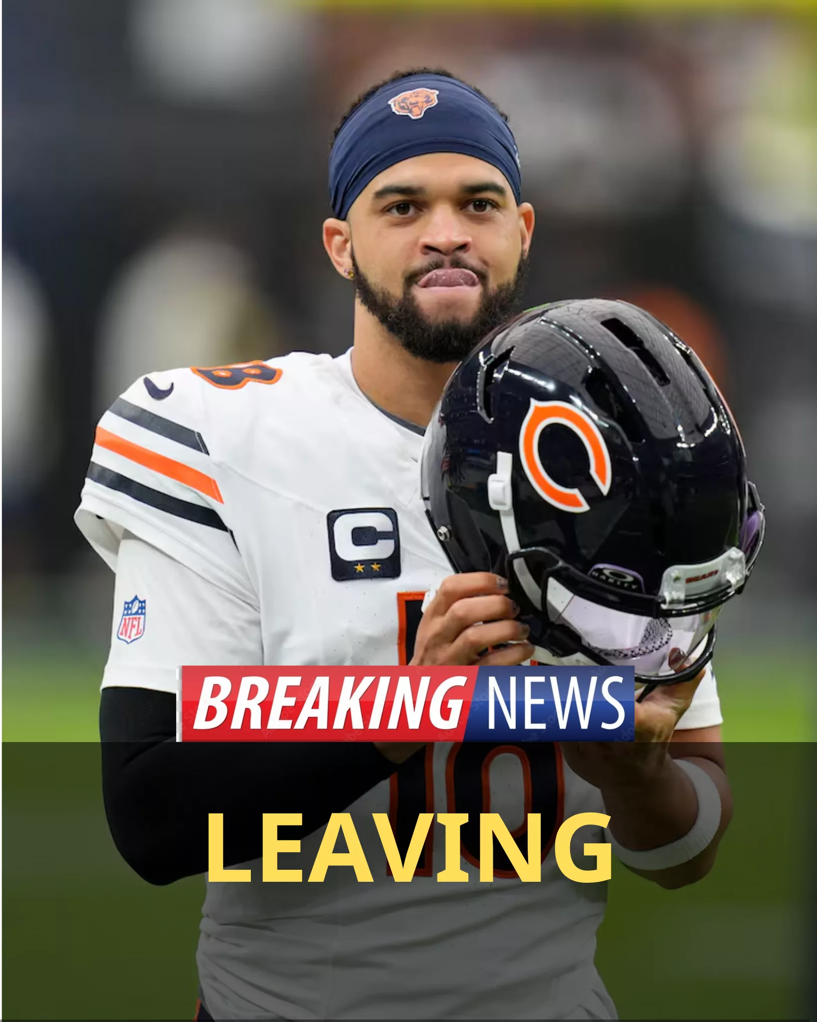 Cover Image for 🚨 BREAKING: “NO, I’M LEAVING” — CALEB WILLIAMS STUNS THE NFL WORLD WITH A SHOCKING $6M EXTENSION STORY