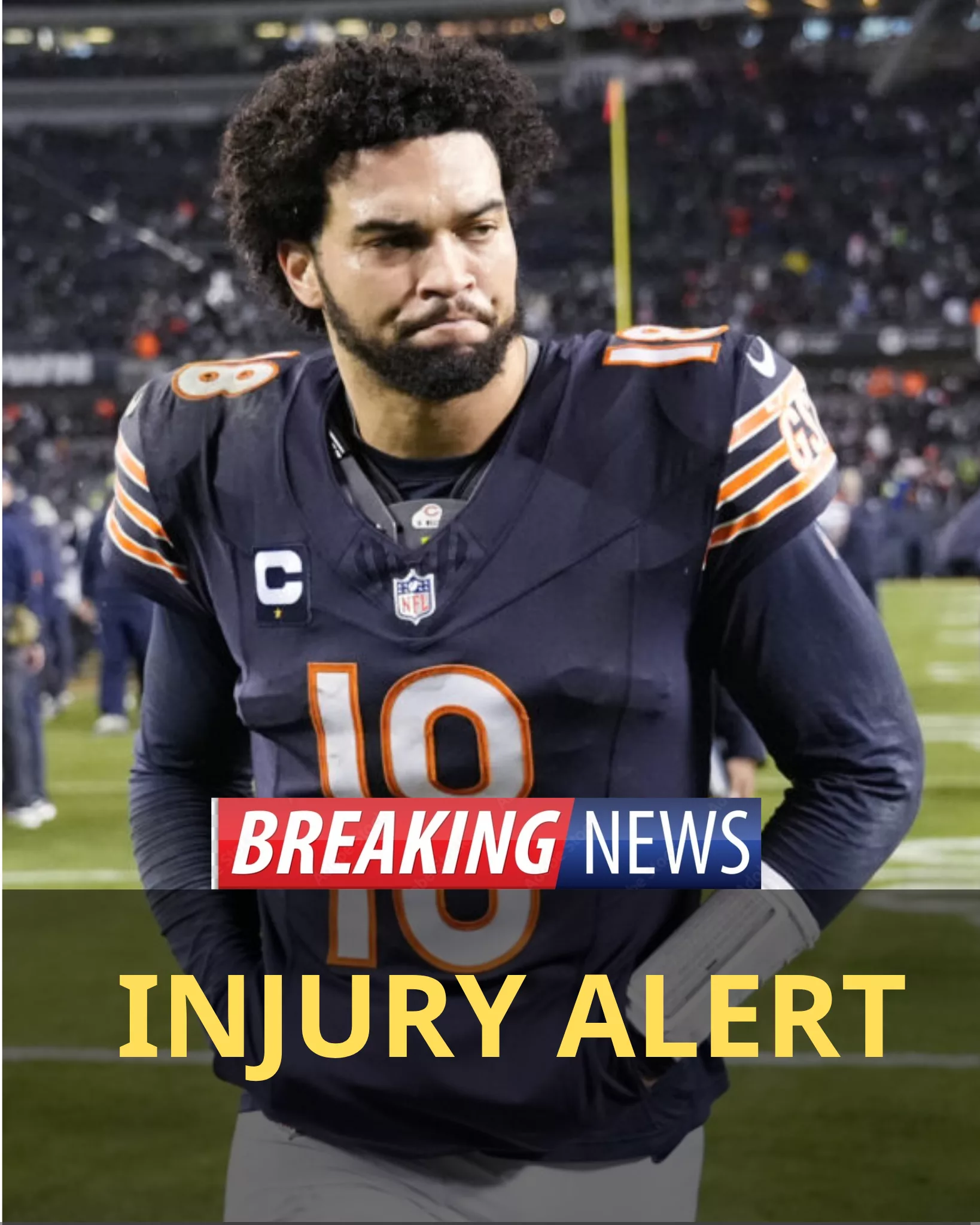 Cover Image for 🚨💔 HEARTBREAKING NEWS: CALEB WILLIAMS’ SEASON REPORTEDLY COMES TO AN END AFTER INJURY AHEAD OF UPCOMING GAME