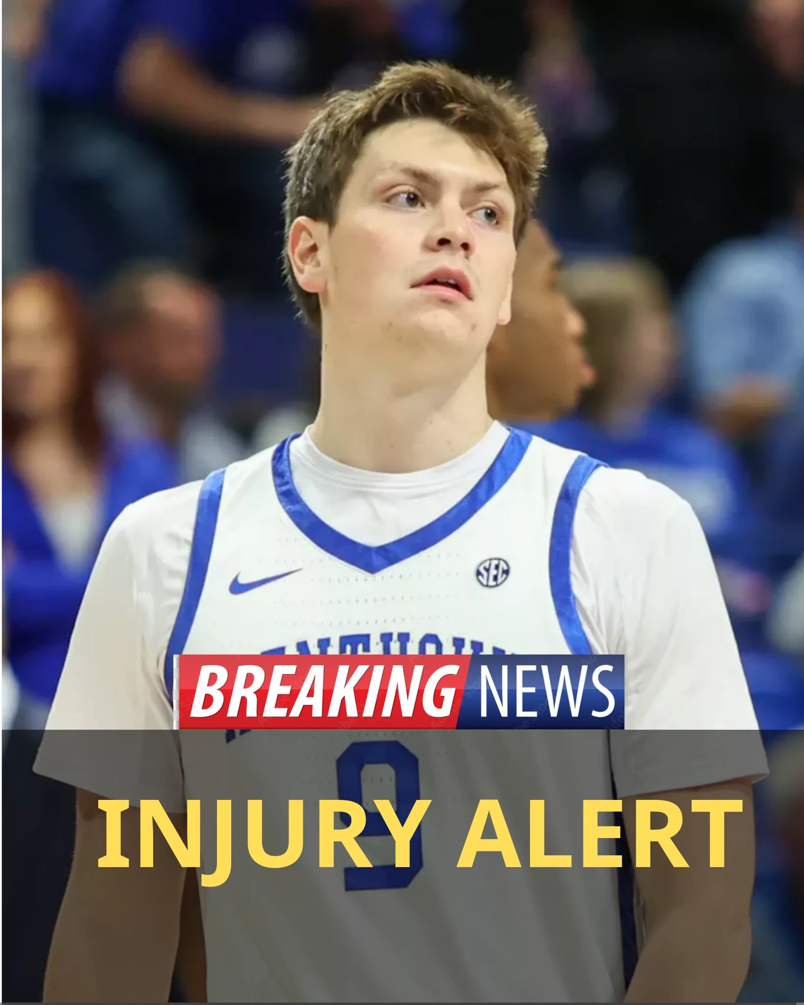 Cover Image for 🚨💔 HEARTBREAKING NEWS: TRENT NOAH’S SEASON REPORTEDLY COMES TO AN END AFTER INJURY AHEAD OF KENTUCKY’S NEXT GAME