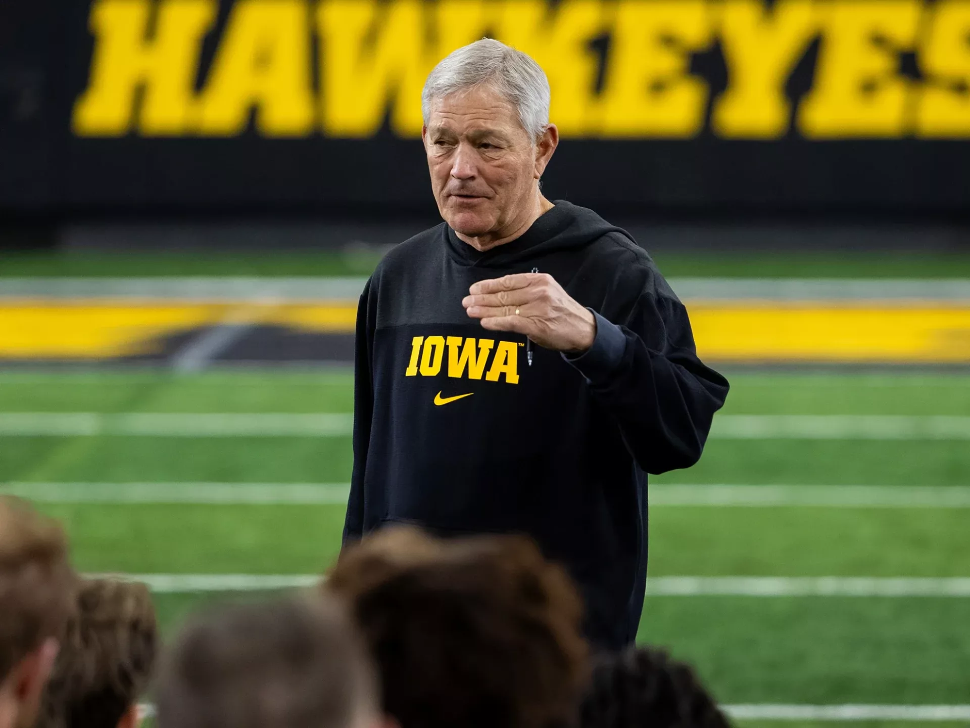 Cover Image for KIRK FERENTZ FINALLY SPEAKS — AND ONE STATEMENT HAS LEFT HAWKEYE NATION ASKING QUESTIONS!