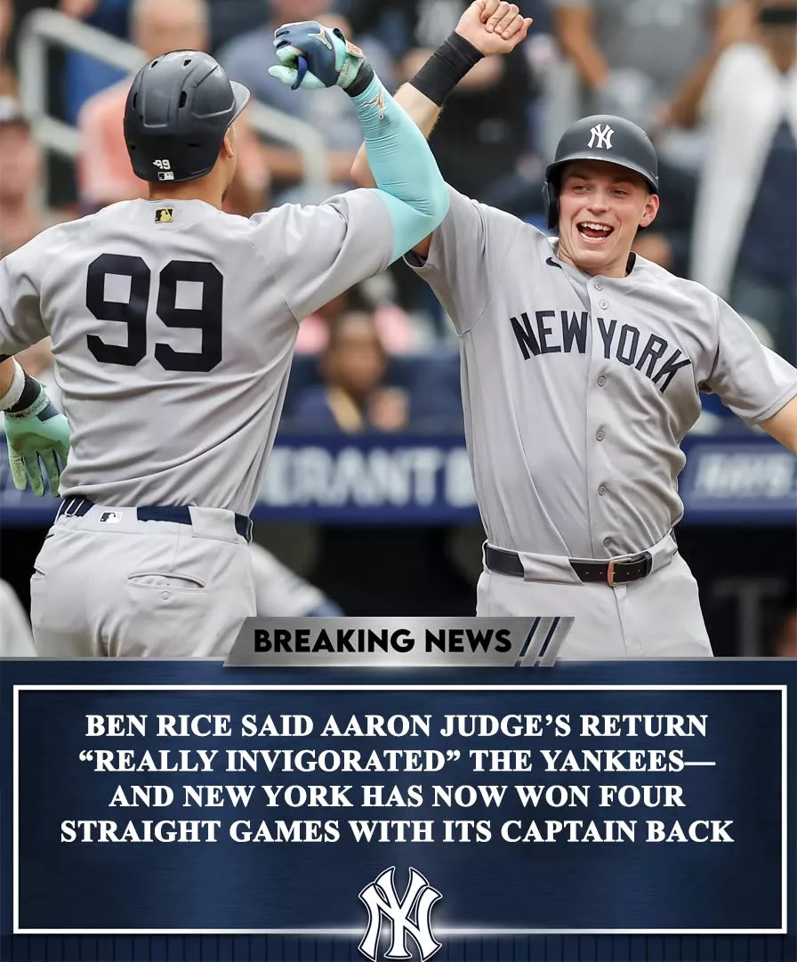 Cover Image for 🚨🔥 BREAKING: NEW YORK YANKEES STAR BEN RICE MAKES BOLD AARON JUDGE STATEMENT — A MESSAGE THAT COULD DEFINE THE NEXT CHAPTER OF THE BRONX