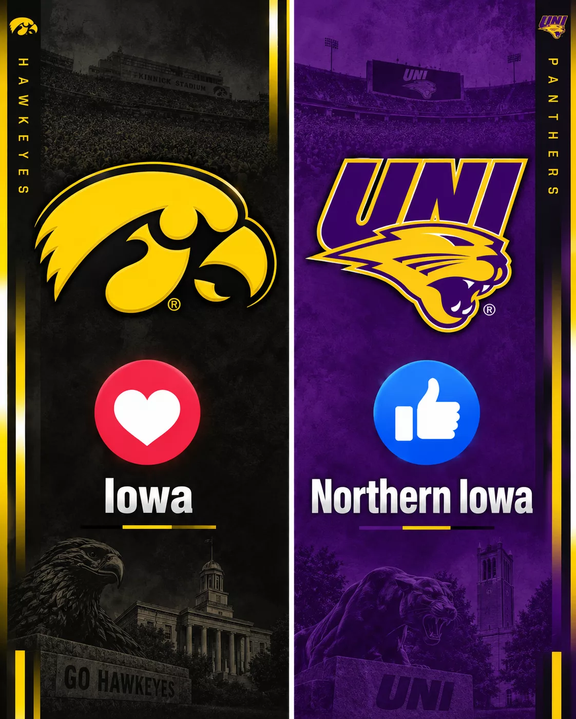 Cover Image for HOW TO WATCH: Iowa Hawkeyes vs. Northern Iowa Panthers — Kickoff Time, TV Channel, Streaming and Everything Fans Need to Know