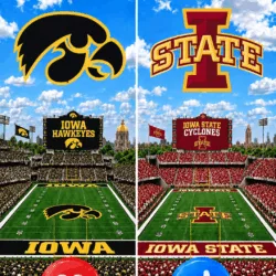 CONFIRMED: The Iowa Hawkeyes vs. Iowa State Cyclones game has been scheduled.