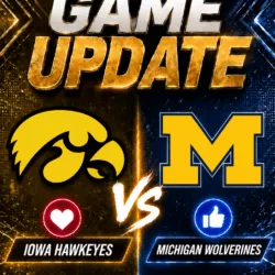 NCAA SCHEDULE UPDATE: Iowa Hawkeyes vs. Michigan Wolverines — GAME TIME CONFIRMED