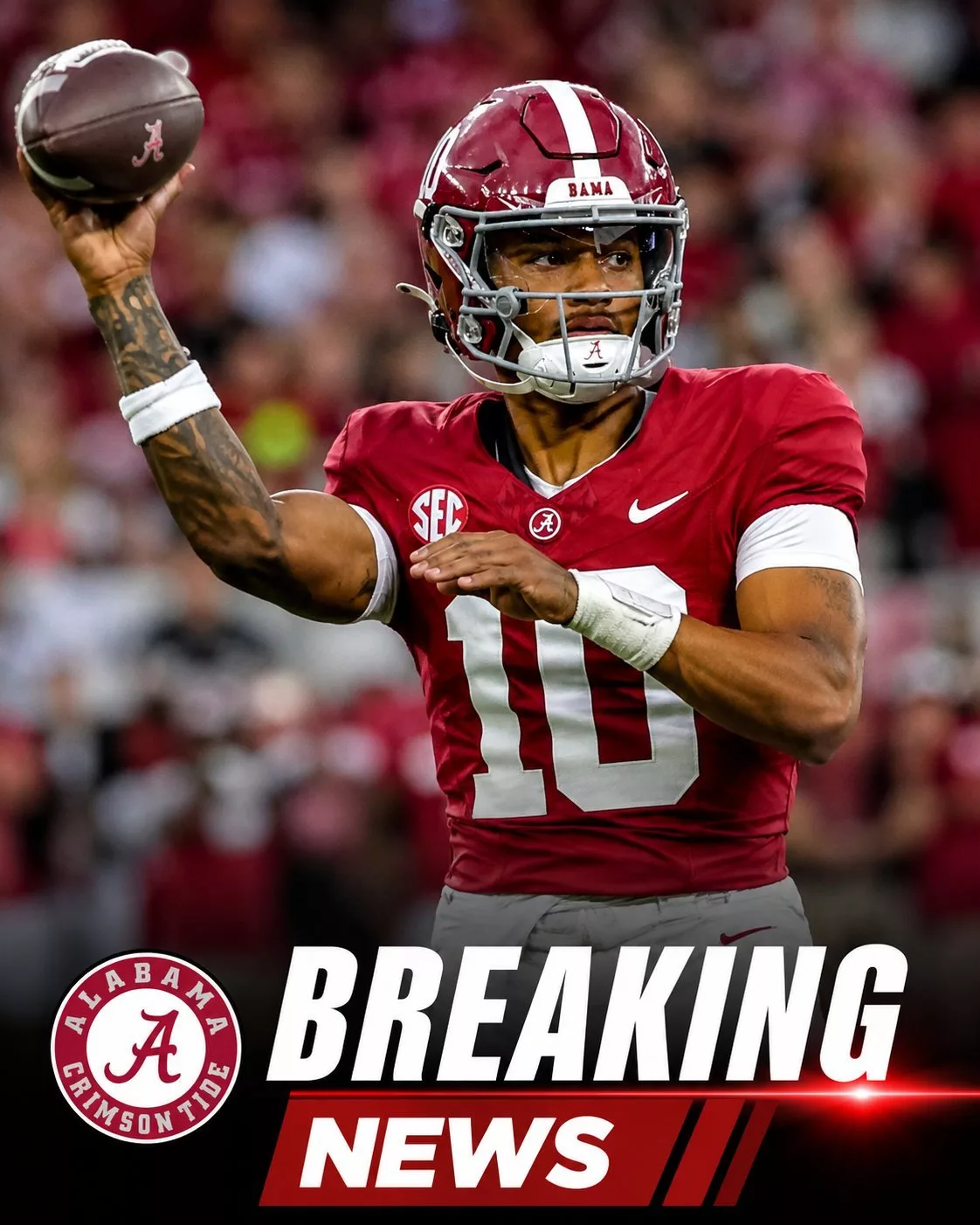 đ¨ "I NEVER TRULY BELONGED HERE!" The Alabama Crimson Tide star has stunned fans by deciding to leave the program after a prolonged period during which he was reportedly left isolated and felt like an outsider within the Crimson Tideâs own locker room.