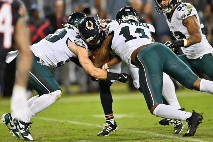Eagles-Bears Week 3 report card: This time, the pass defense flunks |  PhillyVoice
