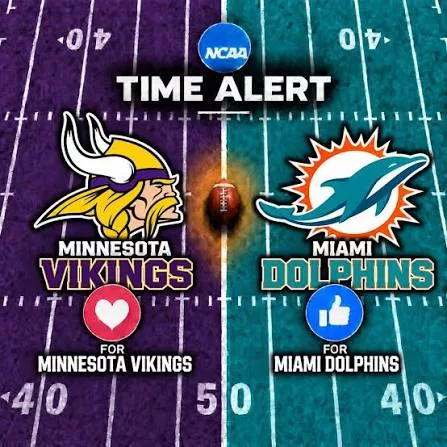 🗓️ CONFIRMED: The Minnesota Vikings vs. Miami Dolphins game has been rescheduled. 🔥 A blockbuster showdown in the NFL — where glory and heartbreak are separated by just one game. 👇👇👇 Details in the comments.