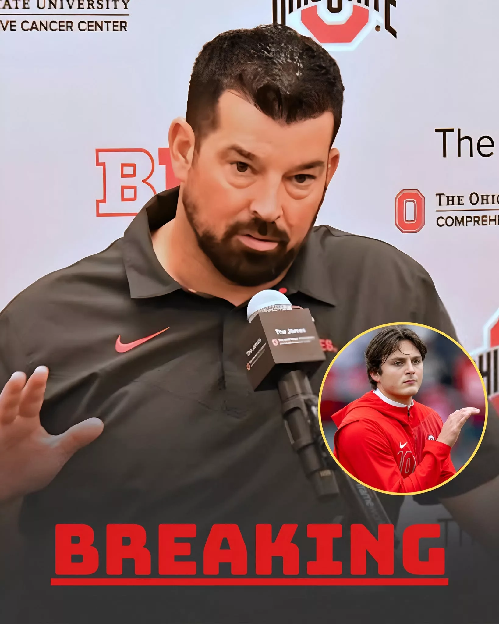 Cover Image for BREAKING NEWS: Following a special closed-door meeting that lasted more than an hour between Ohio State Buckeyes senior leadership and key football operations executives, sources describe the atmosphere inside the program as “extremely tense.” A major decision has reportedly been finalized — one that could spark intense debate across college football and potentially alter the program’s future in a way few saw coming.