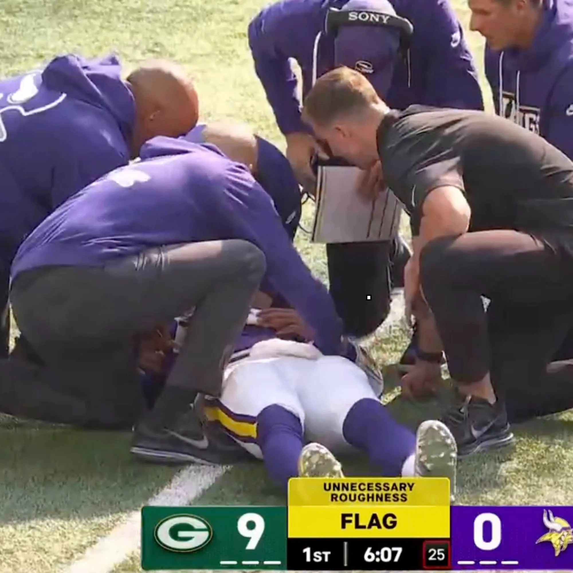 Cover Image for BREAKING: Kyler Murray Knocked Out Cold By Sickening Late Hit [VIDEO]
