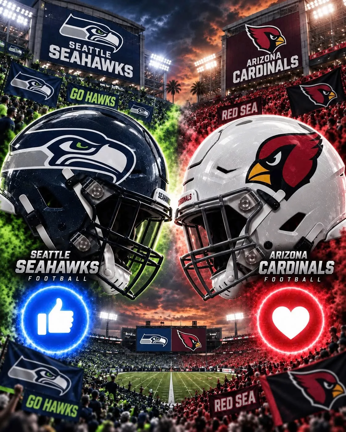Cover Image for 🚨 OFFICIAL BROADCAST UPDATE: Seattle Seahawks vs. Arizona Cardinals Set for Week 2 NFL Showdown The NFL broadcast schedule has officially been announced for the highly anticipated Week 2 matchup between the Seattle Seahawks and Arizona Cardinals.