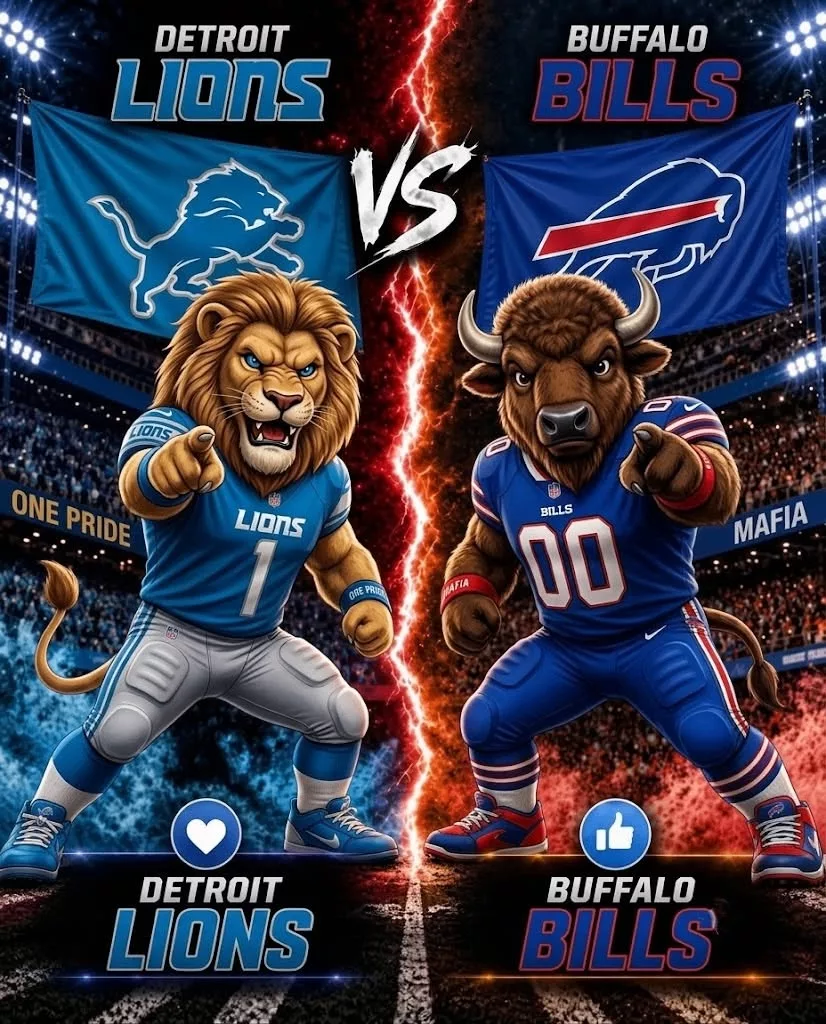 Cover Image for CONFIRMED: Detroit Lions vs. Buffalo Bills game has been rescheduled.