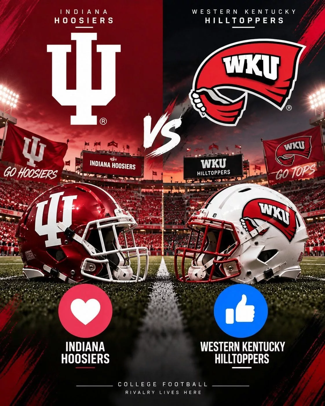 Cover Image for How to Watch the Game: Indiana Hoosiers vs. Western Kentucky Hilltoppers — Time, TV Channel, Streaming Info, and Everything You Need to Know