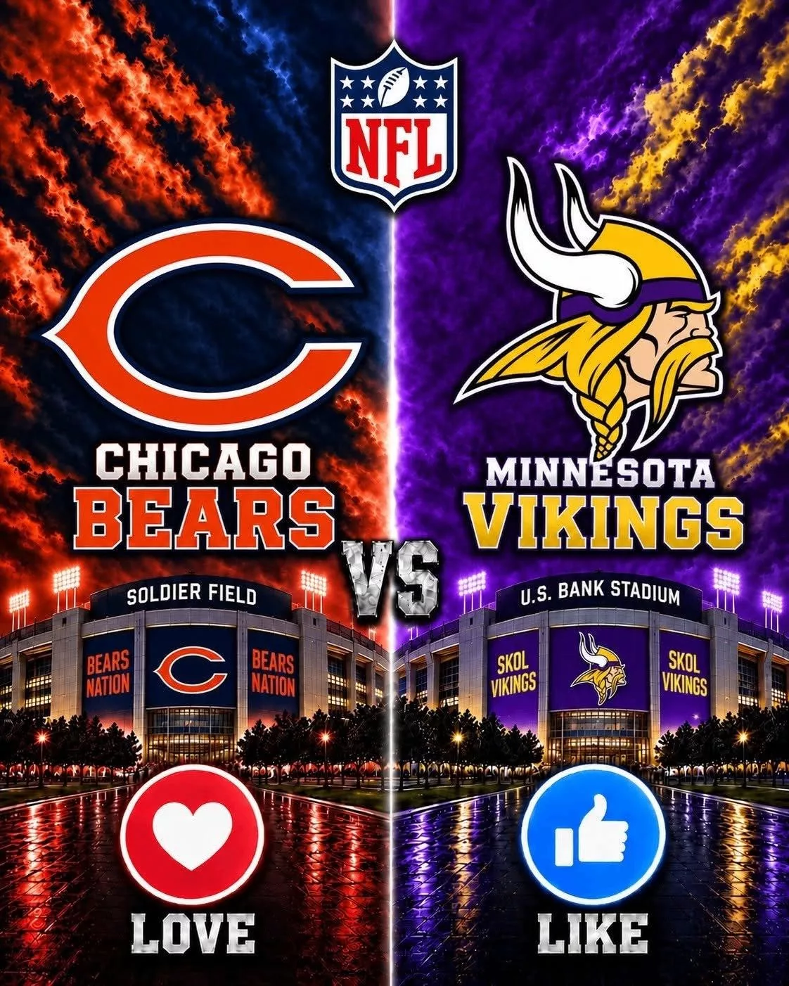 Cover Image for HOW TO WATCH THE GAME: Chicago Bears vs. Minnesota Vikings β Time, TV Channel, Streaming Info, and Everything You Need to Know