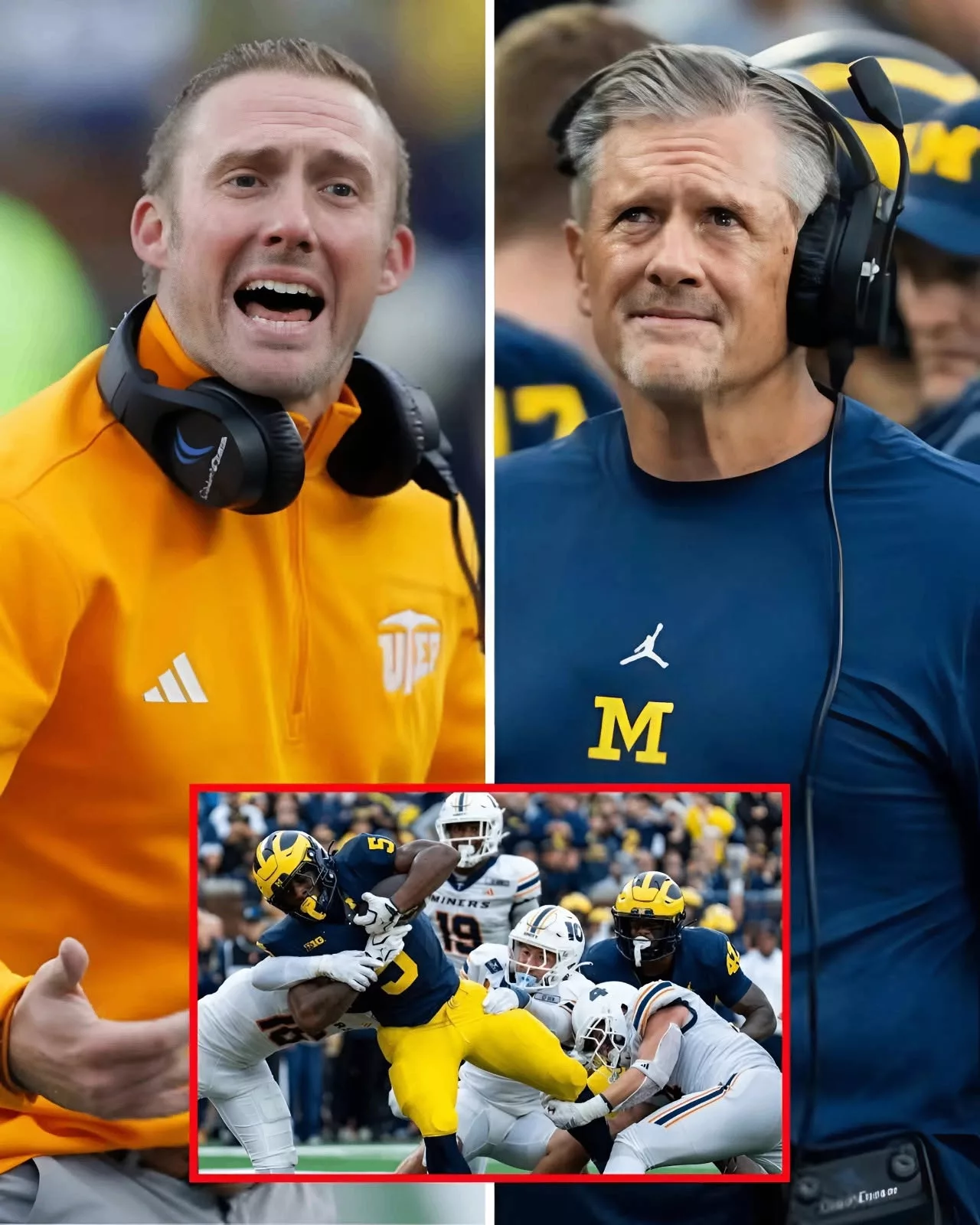Cover Image for Michigan Won 52–17, But the Real Explosion Came After the Final Whistle