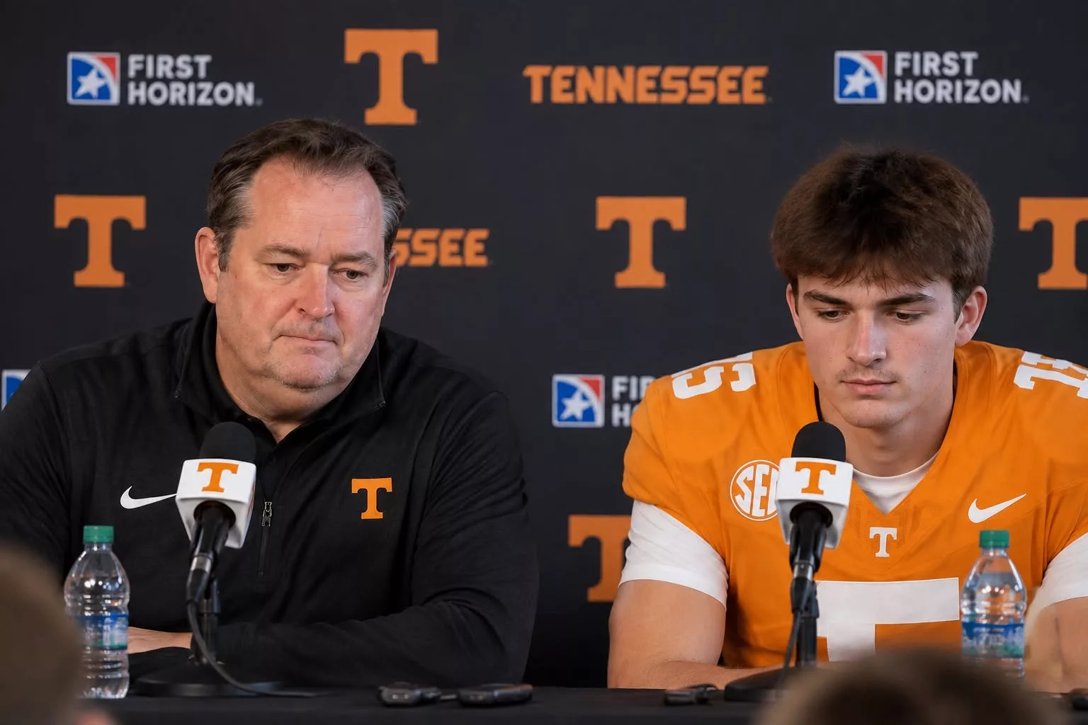 Cover Image for 🚨 NEWS JUST DROPPED IN KNOXVILLE: TENNESSEE VOLUNTEERS HEAD COACH JOSH HEUPEL AND STAR GEORGE MACINTYRE HAVE NOW BEEN OFFICIALLY CONFIRMED AS….. AND VOLUNTEERS NATION IS ERUPTING.