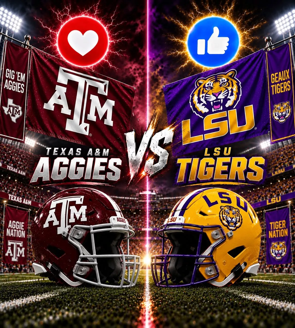 Cover Image for 🔥 How to Watch Texas A&M Aggies vs LSU Tigers: Full Game Time, TV Channel, Streaming Options, Broadcast Details, and Everything Fans Need to Know Before Kickoff