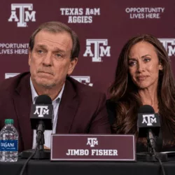 💔🚨 30 MINUTES AGO IN COLLEGE STATION: LEGENDARY COACH JIMBO FISHER & HIS WIFE AT THE CENTER OF AN EMOTIONAL NEW DEVELOPMENT — TEXAS A&M AGGIES FANS ARE STUNNED... 😳