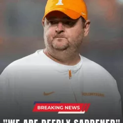 30 minutes ago : Tennessee Volunteers Football head coach Josh Heupel somberly confirmed that a key player was involved in an accident on the way to the morning practice while the team was preparing for their upcoming game against the Texas Longhorns.