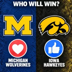 🚨🏈 GAME TIME ALERT: MICHIGAN WOLVERINES VS. IOWA HAWKEYES — CLEAR YOUR SCHEDULE, BECAUSE THIS COLLEGE FOOTBALL SHOWDOWN IS ABOUT TO EXPLODE! 🔥⚡
