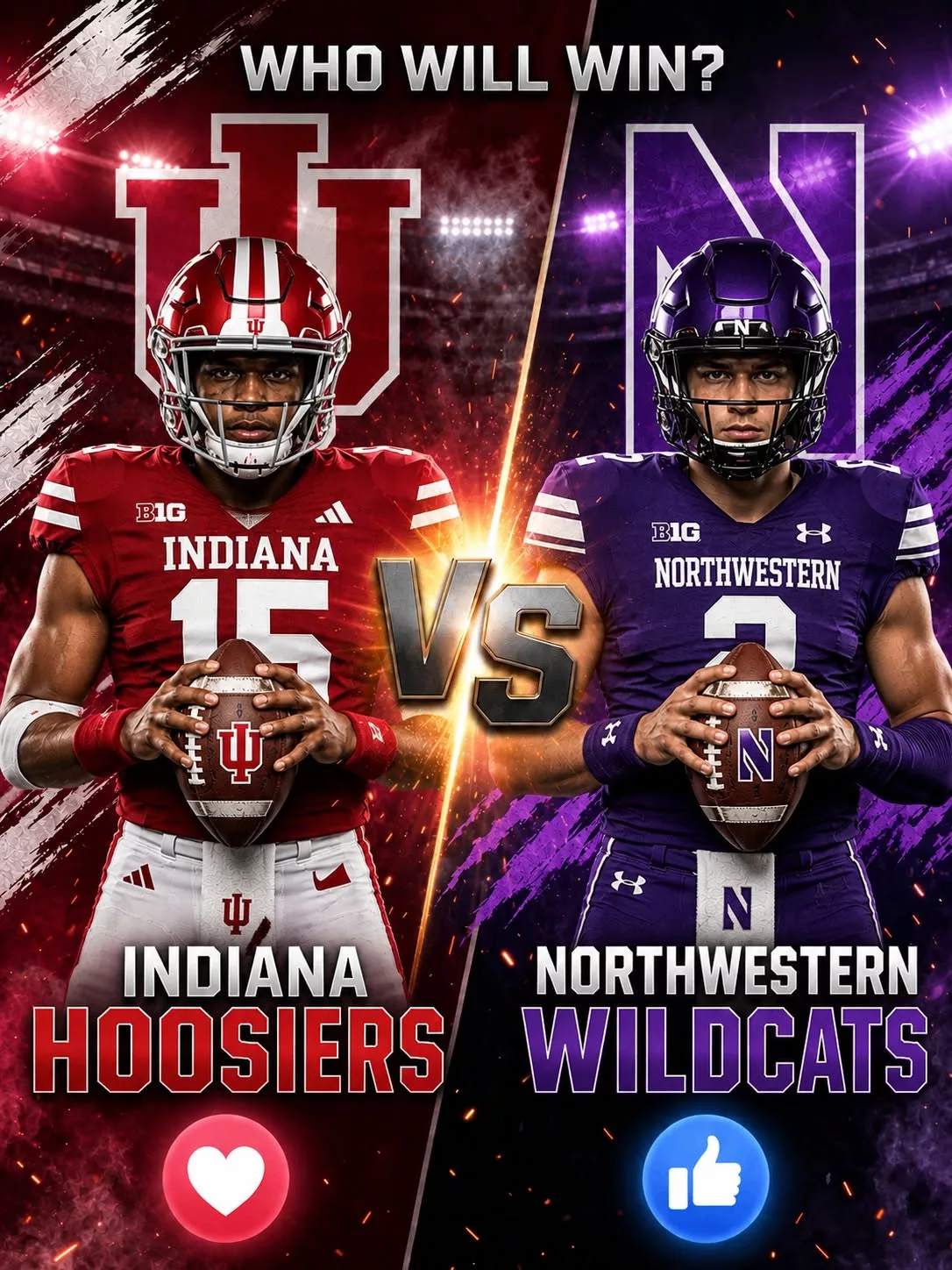 Cover Image for URGENT UPDATE: The matchup between the Indiana Hoosiers and the Northwestern Wildcats has been relocated and rescheduled for a different kickoff time. The decision was confirmed following a 2-hour emergency meeting by university athletic officials, Big Ten leadership, and event organizers, and the reason behind this decision is directly related to an Indiana Hoosiers player…