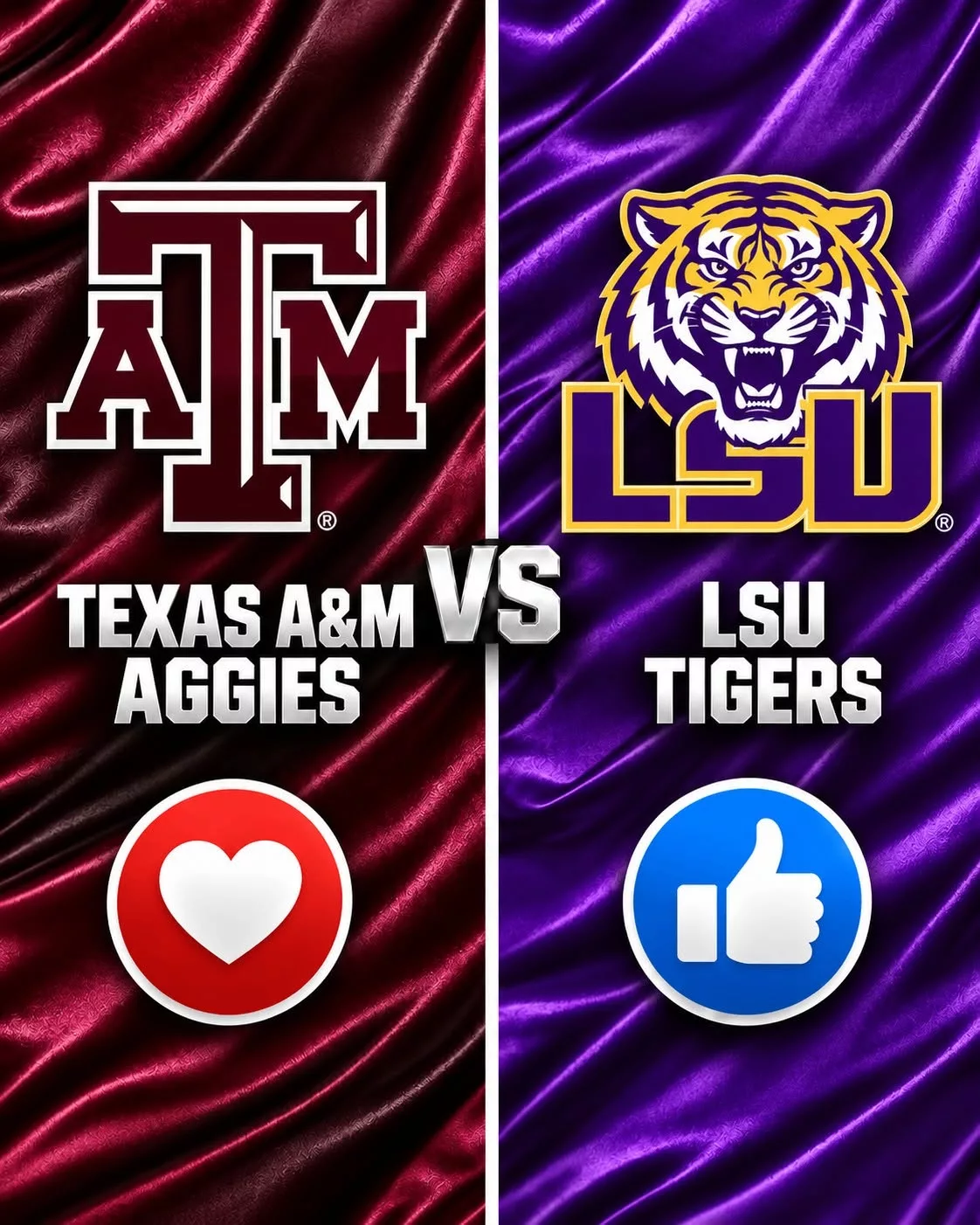 Cover Image for TIME UPDATE: Texas A&M Aggies vs. LSU Tigers Broadcast Has Been Rescheduled – Here’s What Fans Need to Know