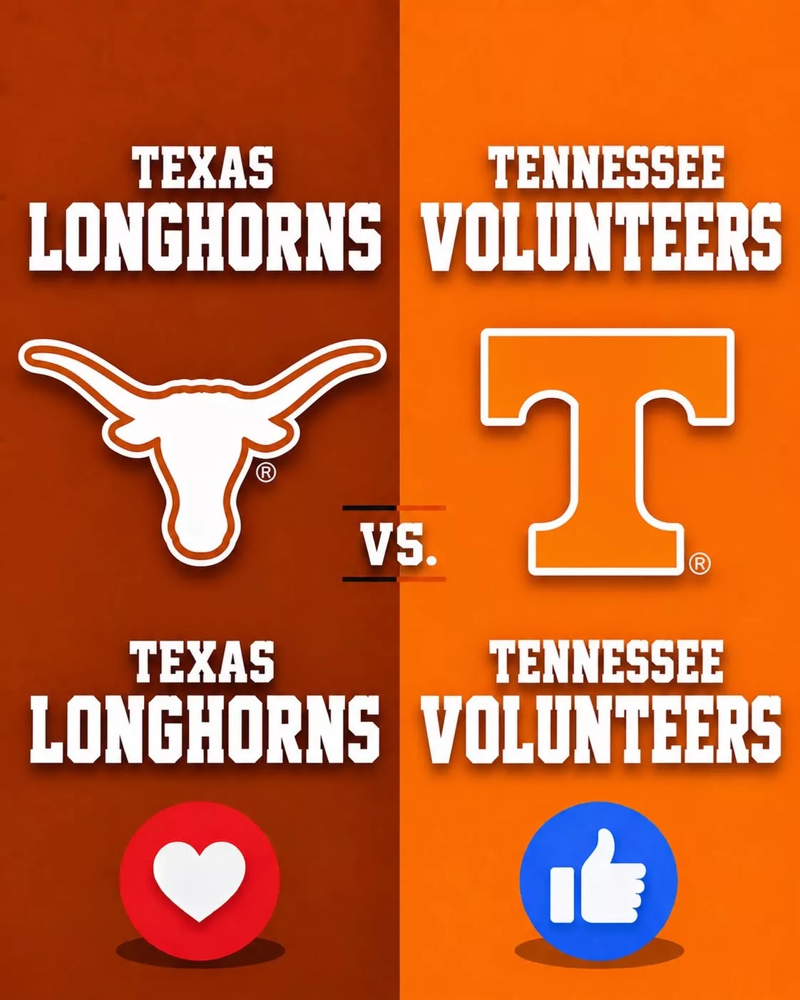Cover Image for 🚨 GAME TIME MOVED: Texas Longhorns vs. Tennessee Volunteers Rescheduled — Important Info Below