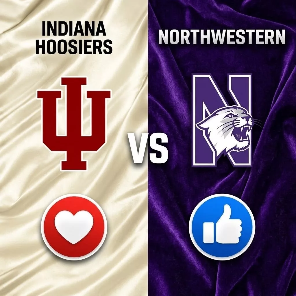 Cover Image for 🏈 Which channels will be broadcasting the INDIANA HOOSIERS VS. NORTHWESTERN game?