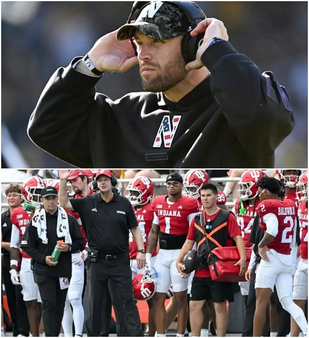 Cover Image for 🔥 BREAKING NEWS: Northwestern’s postgame reaction following their hard-fought 29–23 loss to the Indiana Hoosiers has gone viral on social media.