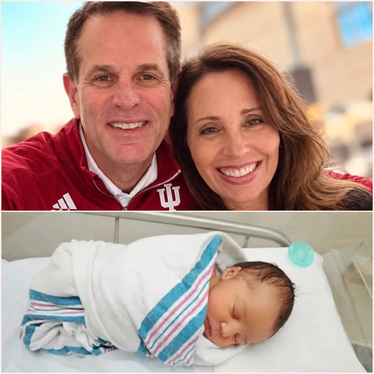 Cover Image for Indiana Hoosiers head coach Curt Cignetti and his wife have sent the college football world into a frenzy with a heart-warming announcement — they have welcomed a new member into their family! But what truly had the Hoosier faithful buzzing wasn’t just the happy news, it was the baby’s name!