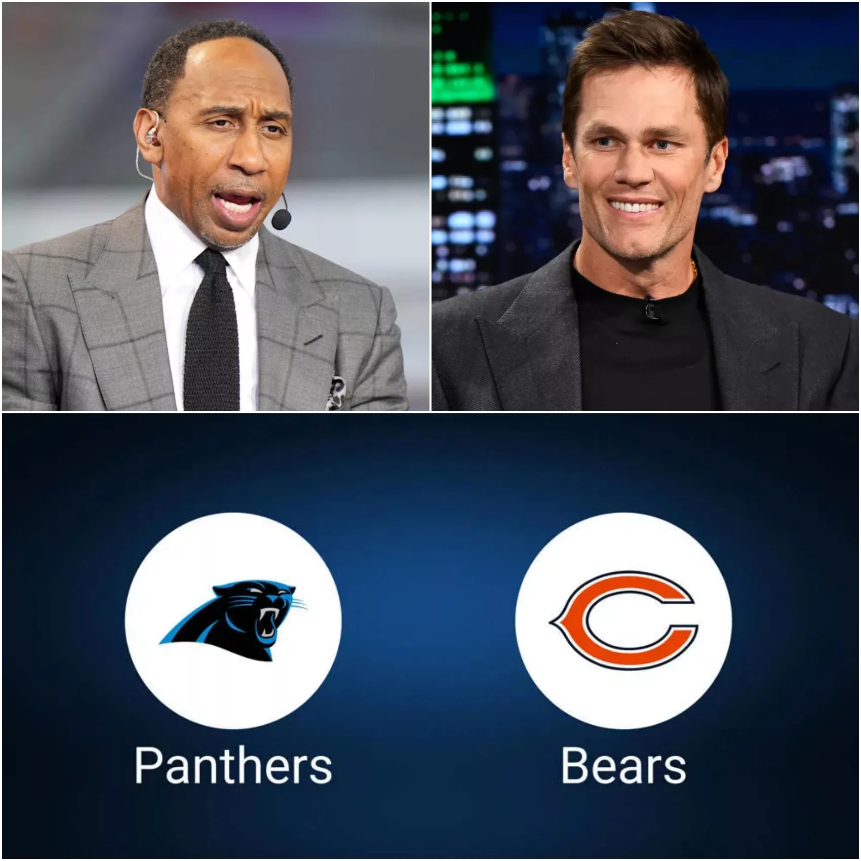 Cover Image for 🚨🔥 “STEPHEN, YOU NEED TO BE QUIET.” — TOM BRADY’S FIERY RESPONSE TO STEPHEN A. SMITH’S BEARS CRITICISM SETS THE STAGE FOR A MASSIVE CHICAGO–CAROLINA CLASH
