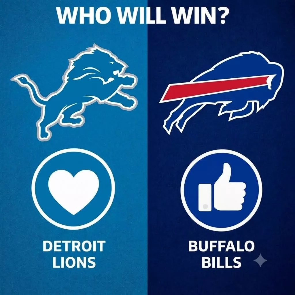 Cover Image for ⏰🔥 TIME ALERT: DETROIT LIONS vs. BUFFALO BILLS — CLEAR YOUR SCHEDULE, BECAUSE THIS NFL SHOWDOWN IS ABOUT TO GET HEATED!