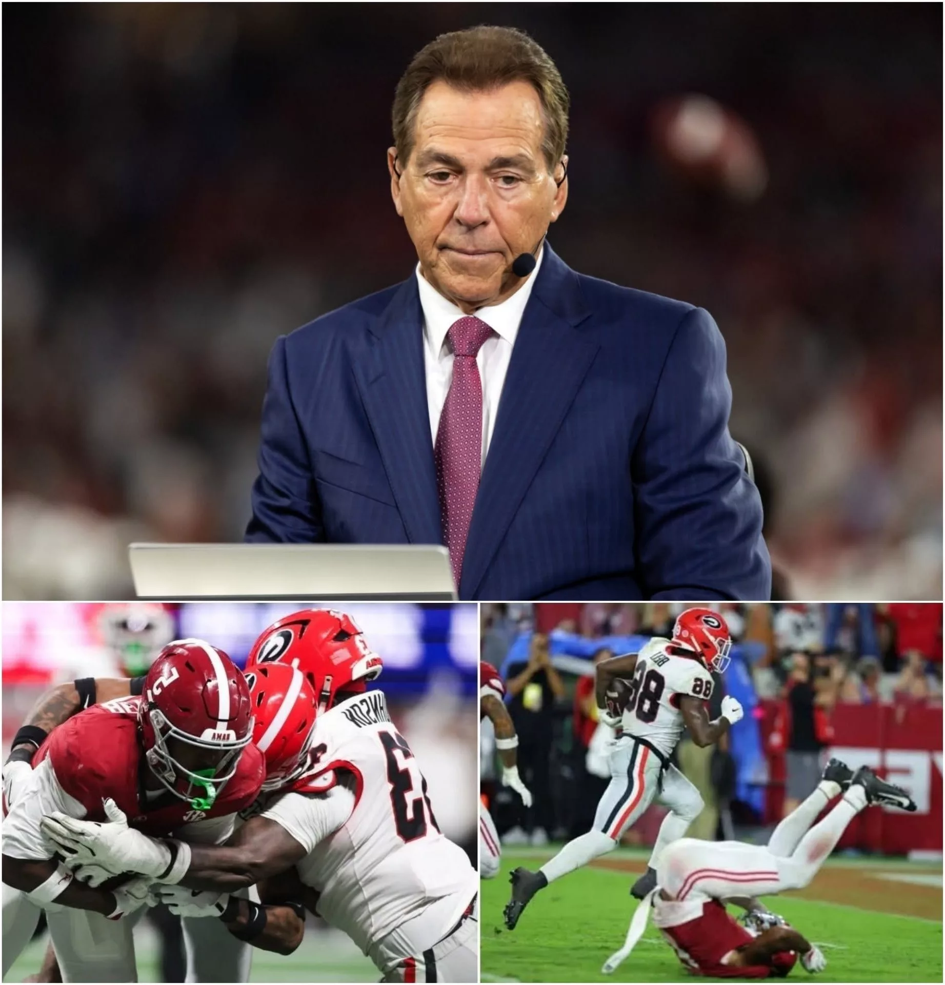 Cover Image for “Let me be unmistakably clear — I’ve spent my entire life in this game, from competing at the highest level to leading locker rooms across this country, and I have never seen a more inconsistent standard of officiating than what unfolded tonight. What we witnessed wasn’t a clean, evenly called football game; it was a night where discipline seemed optional depending on the jersey you wore.