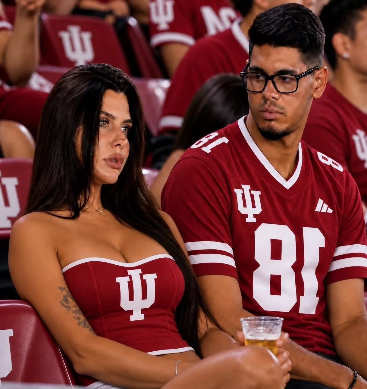 Cover Image for 🚨 BREAKING NEWS: THE ENTIRE INTERNET IS GOING CRAZY over what cameras caught a Indiana Hoosiers fan doing in the stands during the Indiana Hoosiers vs. Rutgers Scarlet Knights game. [VIDEO]
