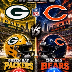CONFIRMED: GREEN BAY PACKERS VS. CHICAGO BEARS GAME OFFICIALLY RESCHEDULED AMID MASSIVE NFC NORTH PRIME-TIME SHAKEUP