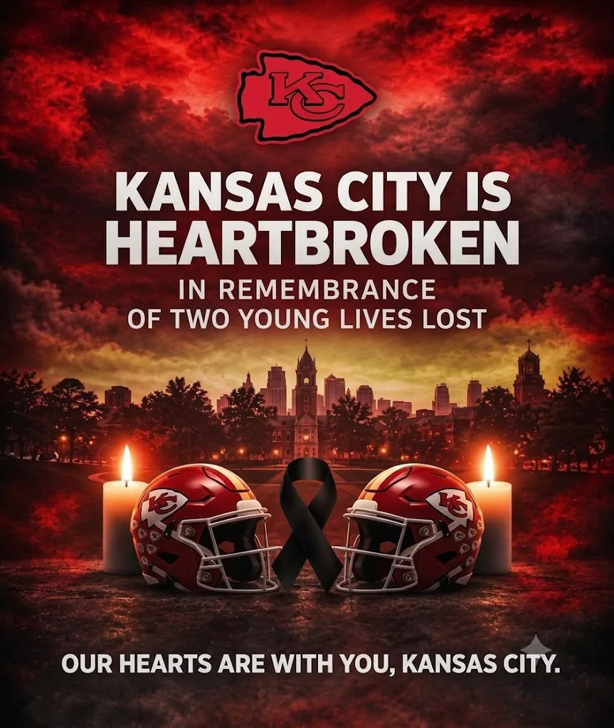 Cover Image for π HEARTBREAKING: TWO YOUNG LIVES GONE TOO SOON β KANSAS CITY CHIEFS KINGDOM UNITES IN GRIEF, LOVE, AND REMEMBRANCE β€οΈπποΈ