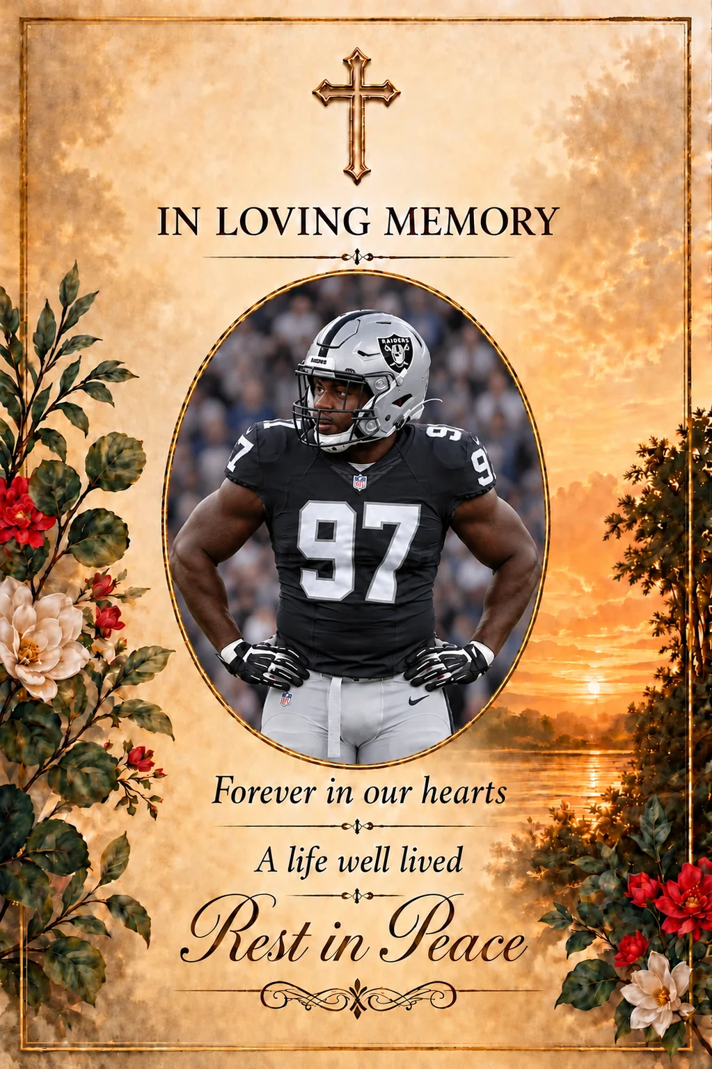 Cover Image for 💔 TRAGIC LOSS: Former NFL Star Allen Bailey Dies at Just 37 — Heartbreaking News Resonates Across Raiders Nation as Football Community Mourns a Respected Rival Gone Too Soon