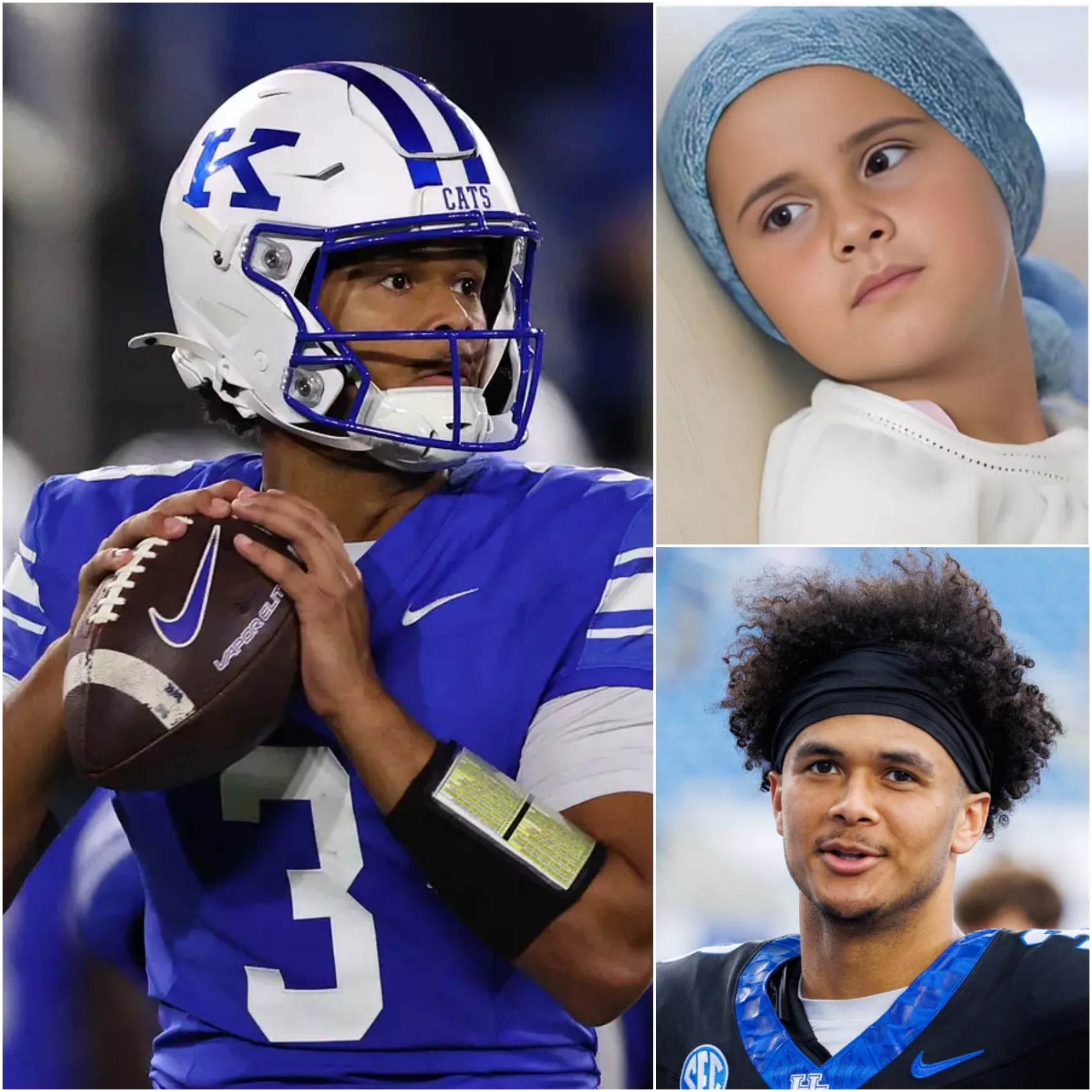 Cover Image for πβ€οΈ HEARTWARMING STORY: An 8-Year-Old Boy Battling a Malignant Brain Tumor Had One Final Wish β But What Kentucky Wildcats Star Kenny Minchey and His Girlfriend Did Next Left an Entire Hospital in Tears