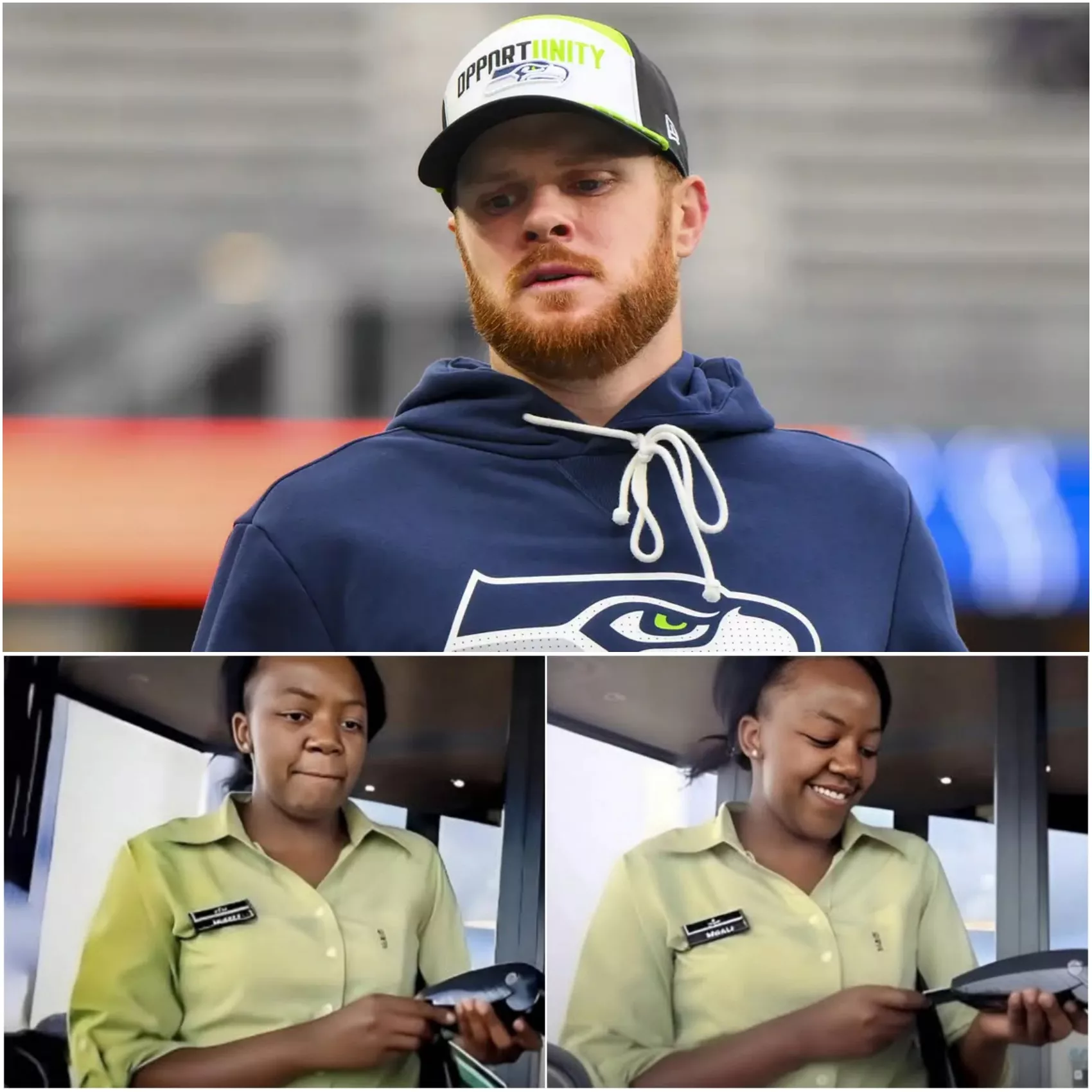 Cover Image for 💙🏈 A Black Waitress Was Fired for Helping Sam Darnold — But the Next Day, She Got the Biggest Shock of Her Life