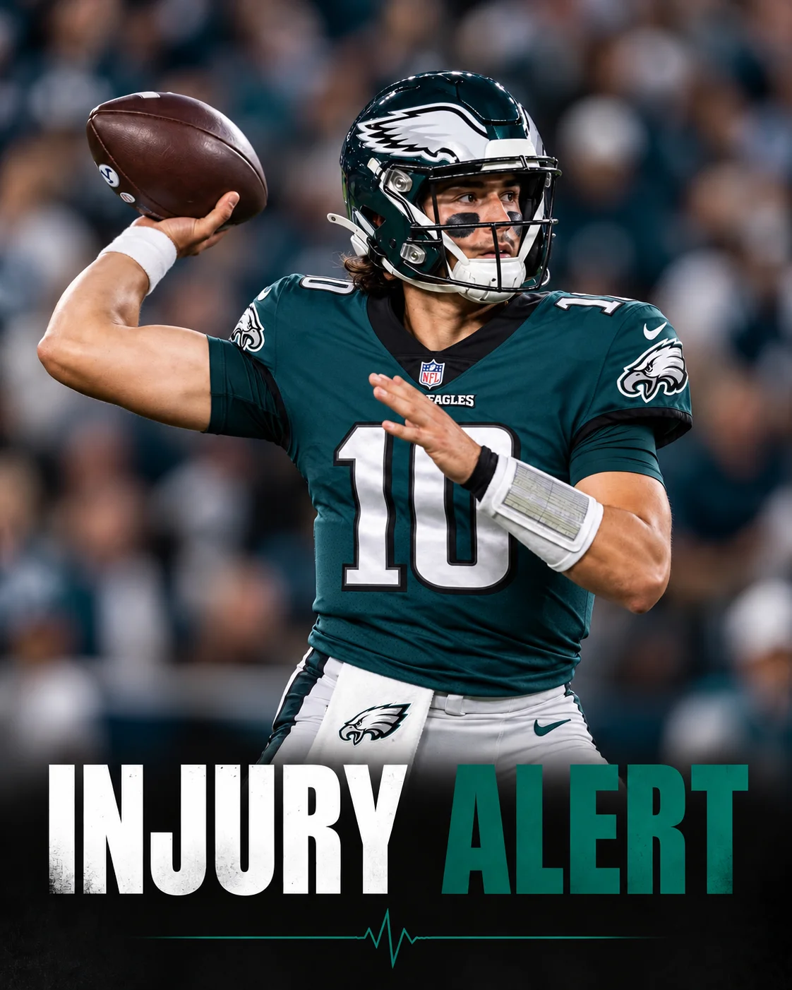 Cover Image for 🚨💔 HEARTBREAKING NEWS: A PHILADELPHIA EAGLES STAR’S SEASON HAS REPORTEDLY COME TO AN ABRUPT END AFTER SUFFERING A SERIOUS INJURY DURING PRACTICE! 🏈🦅😢