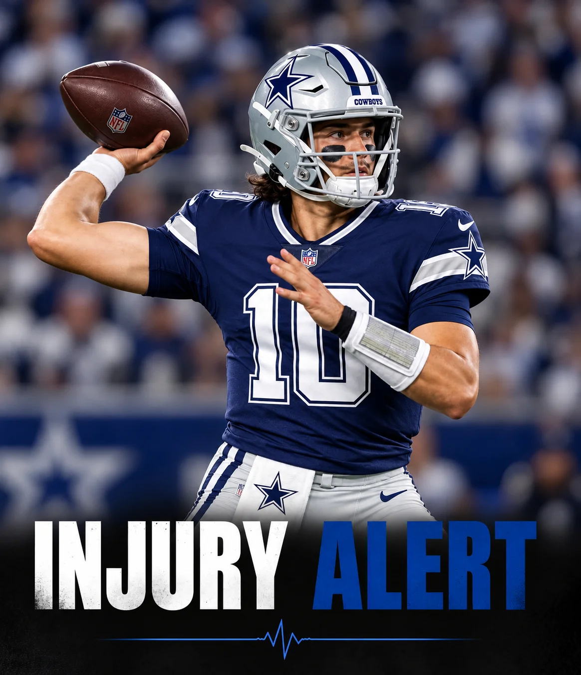 Cover Image for 🚨💔 HEARTBREAKING NEWS: THE SEASON HAS OFFICIALLY COME TO AN END FOR A DALLAS COWBOYS STAR AFTER HE SUFFERED A SERIOUS INJURY DURING PRACTICE! 🏈😱😭