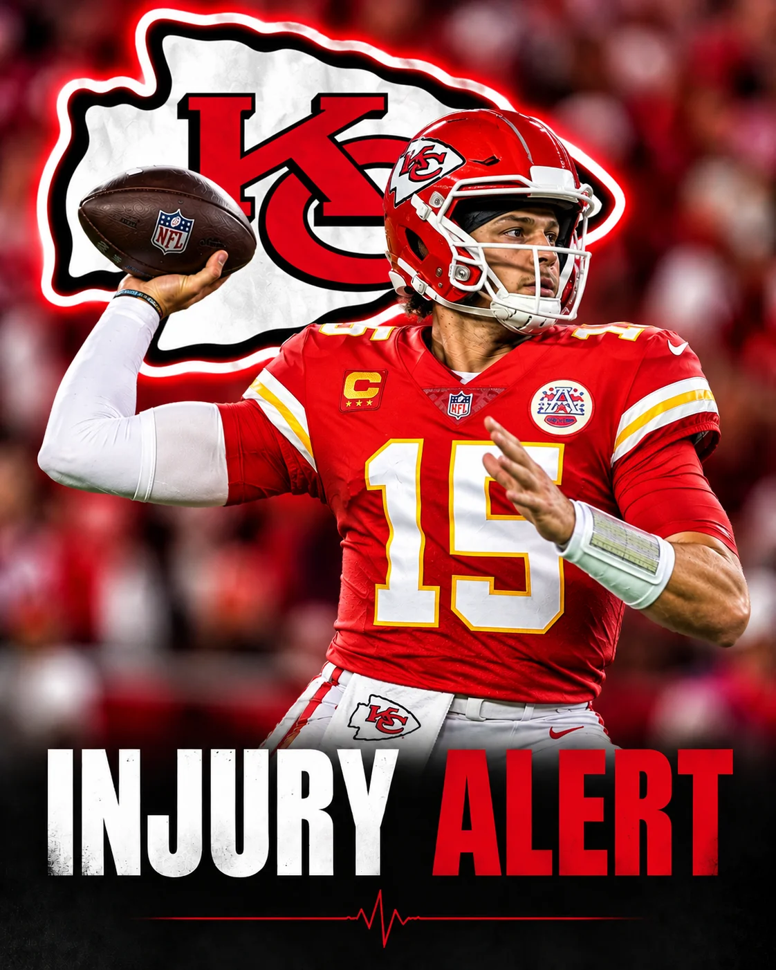 Cover Image for 🚨🏈 BREAKING: Kansas City Chiefs Star’s Season Officially Comes to a Devastating End After Suffering a Serious Injury During Practice — Heartbreaking News Shakes Chiefs Kingdom!