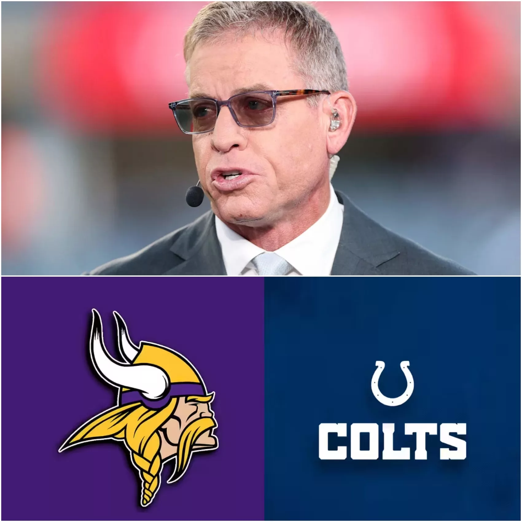 Cover Image for 🏈🔥 TROY AIKMAN’S BOLD PREDICTION: Minnesota Vikings vs. Indianapolis Colts — A Surprising Score Forecast Sets the Stage for an Explosive NFL Showdown!