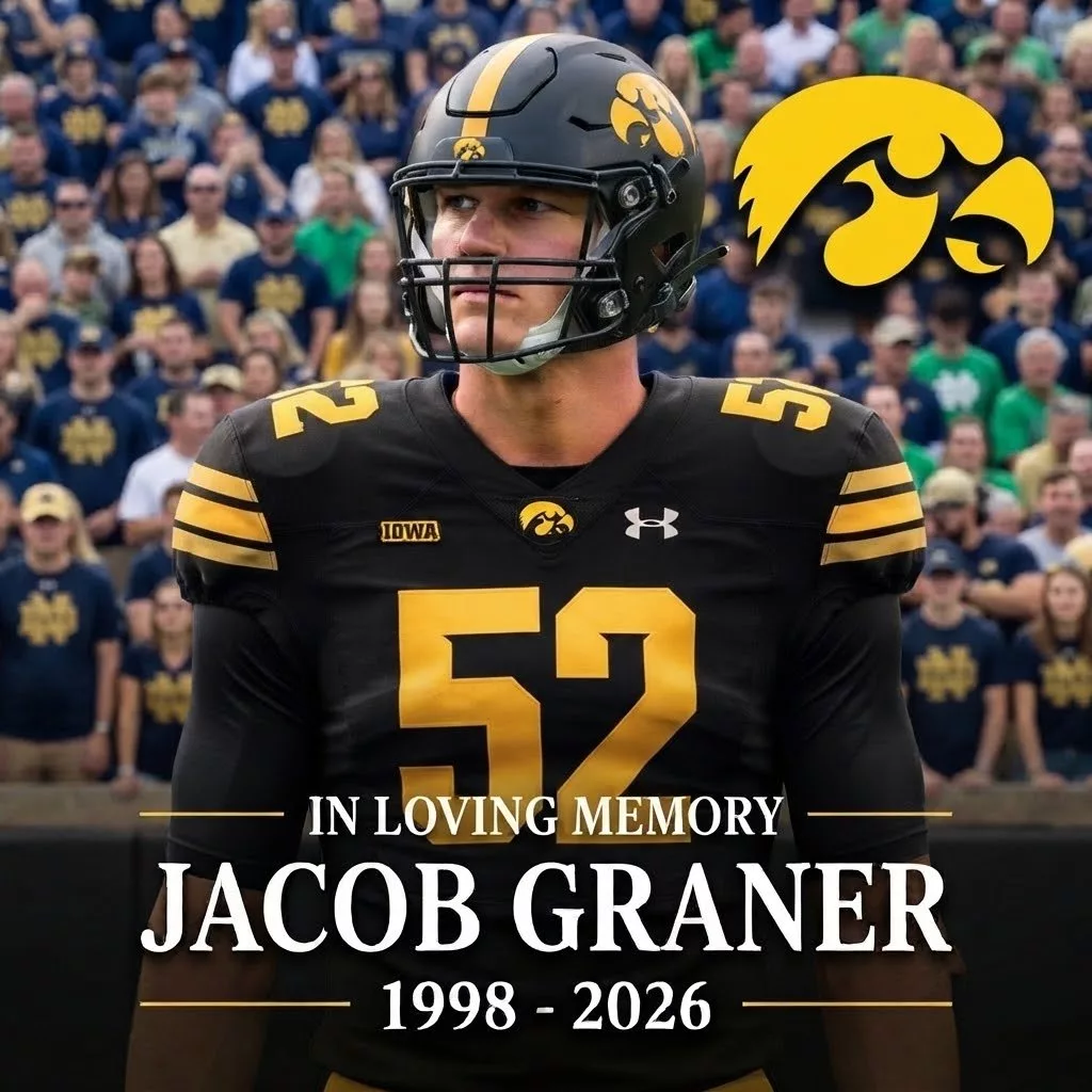 Cover Image for We are heartbroken to hear of the passing of a beloved member of the Iowa Hawkeyes football community at just 28 years old.