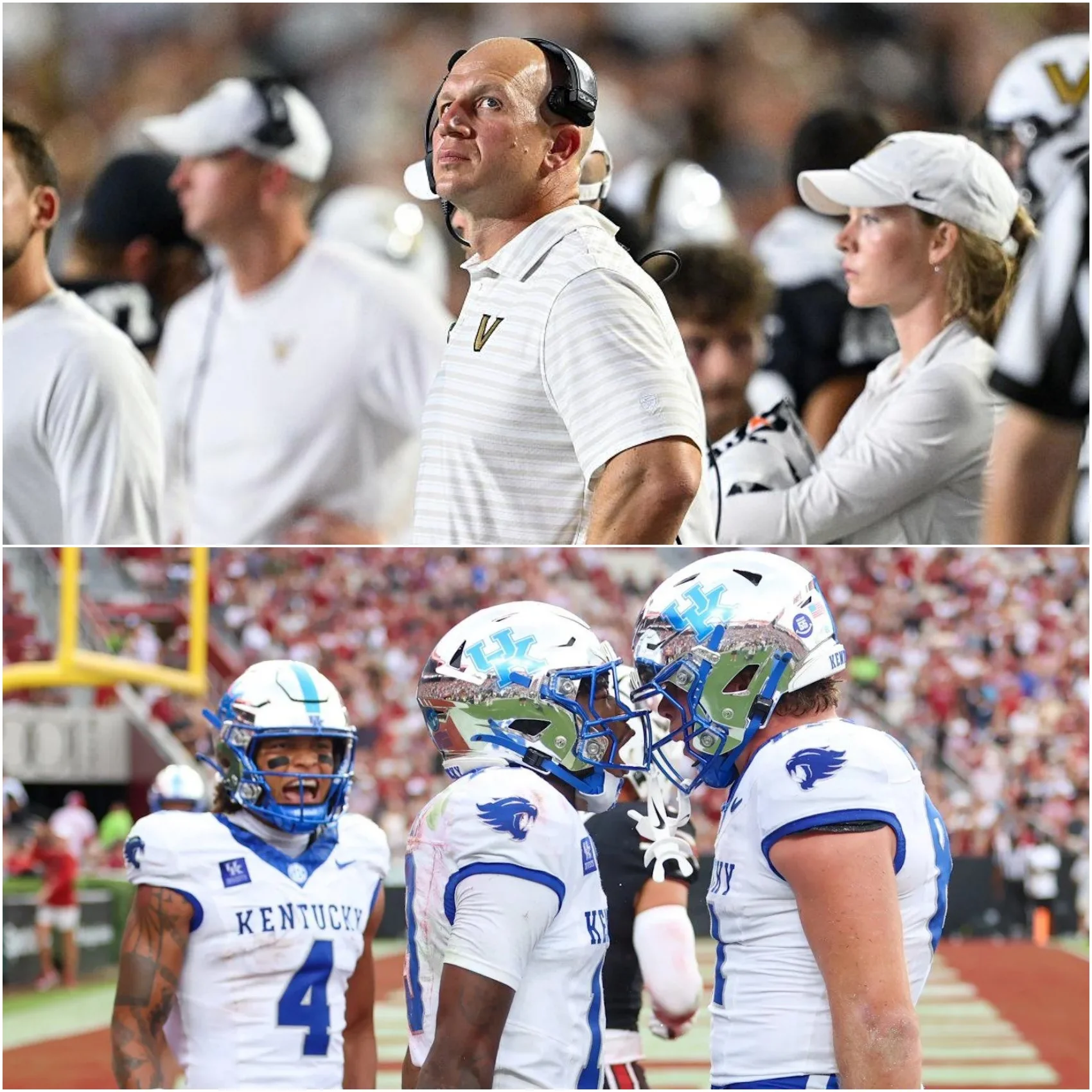 Cover Image for 🔥 BREAKING NEWS: Vanderbilt Commodores Head Coach Clark Lea’s Emotional Postgame Gesture Draws Attention Following Crushing 34–17 Loss to Kentucky Wildcats — A Powerful Moment Beyond the Final Score! 🏈💔