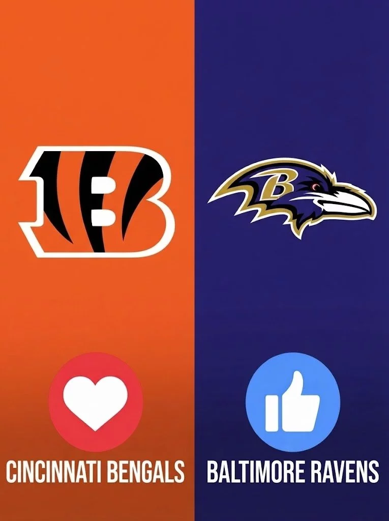 Cover Image for Bengals and Ravens Gear Up for Prime-Time Clash in Cincinnati
