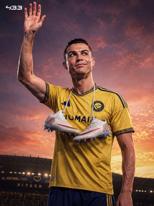 Cover Image for 🚨💔 CRISTIANO RONALDO PODERÁ DIZER ADEUS AO FUTEBOL NO FINAL DA PRÓXIMA ÉPOCA? O MUNDO DO FUTEBOL PREPARA-SE PARA UM MOMENTO HISTÓRICO! 😢🐐 Aos 41 anos, Cristiano Ronaldo poderá estar cada vez mais perto de encerrar uma carreira lendária. Numa entrevista recente, o capitão português terá admitido que esta poderá ser a sua última época, quando terminar o contrato com o Al-Nassr. E há um detalhe que torna tudo ainda mais emocionante: CR7 estará a apenas 24 golos da histórica marca dos 1000 golos oficiais! ⚽🔥 O próprio Ronaldo já falou sobre os seus planos para o futuro: passar mais tempo com a família, viajar, jogar padel e aproveitar a vida depois de décadas de sacrifícios. Mas será que estamos mesmo a assistir aos últimos capítulos da carreira de um dos maiores jogadores de sempre? O dia que milhões de adeptos nunca quiseram imaginar poderá estar mais perto do que pensamos… 🥹❤️ 👇 Se Ronaldo se retirar em breve, será este o adeus mais emocionante da história do futebol? 🇵🇹🐐